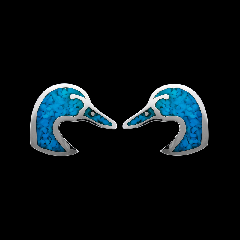 Duck Stud or Dangle Earrings
