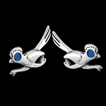 Roadrunner Stud Earrings - Mainland Silver