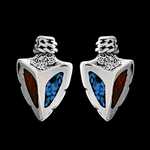 Arrowhead Stud Earrings - Mainland Silver
