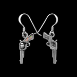 ER51 Six Shot Revolver Earrings