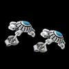 Turtle Stud Earrings - Mainland Silver