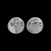 ER591 Round Moose Stud Earring