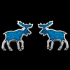 Moose Stud Earrings - Mainland Silver