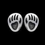 Bear Paw Stud Earrings - Mainland Silver