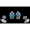 Turtle Stud Earrings - Mainland Silver