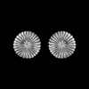 Daisy Stud Earrings - Mainland Silver