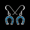 Horseshoe Dangle Earrings