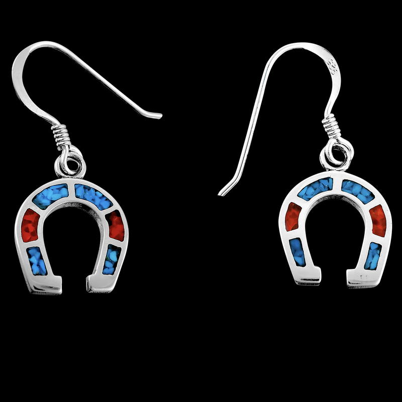 Horseshoe Dangle Earrings
