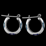 Zia Sun Hoop Earrings - Mainland Silver