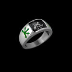Gecko Spirit Ring - Mainland Silver