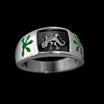 Gecko Spirit Ring - Mainland Silver