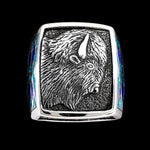 American Buffalo Ring, Fully Customizable Ring - Mainland Silver