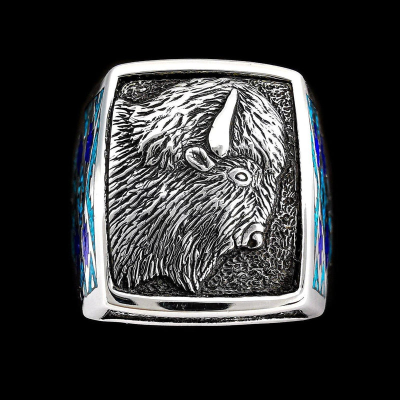 American Buffalo Ring, Fully Customizable Ring - Mainland Silver