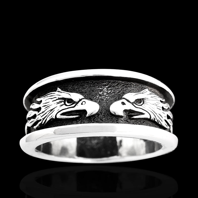 Freedom Eagle Ring - Mainland Silver