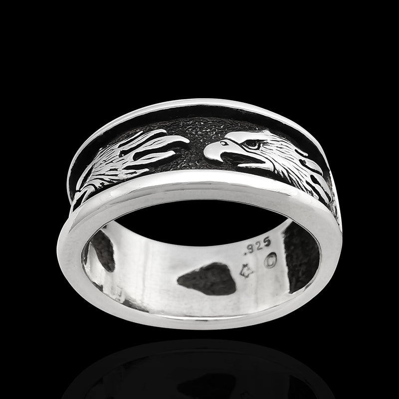 Freedom Eagle Ring - Mainland Silver