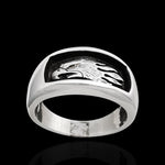 Lone Eagle Ring - Mainland Silver