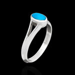 Simple Oval Ring - Mainland Silver