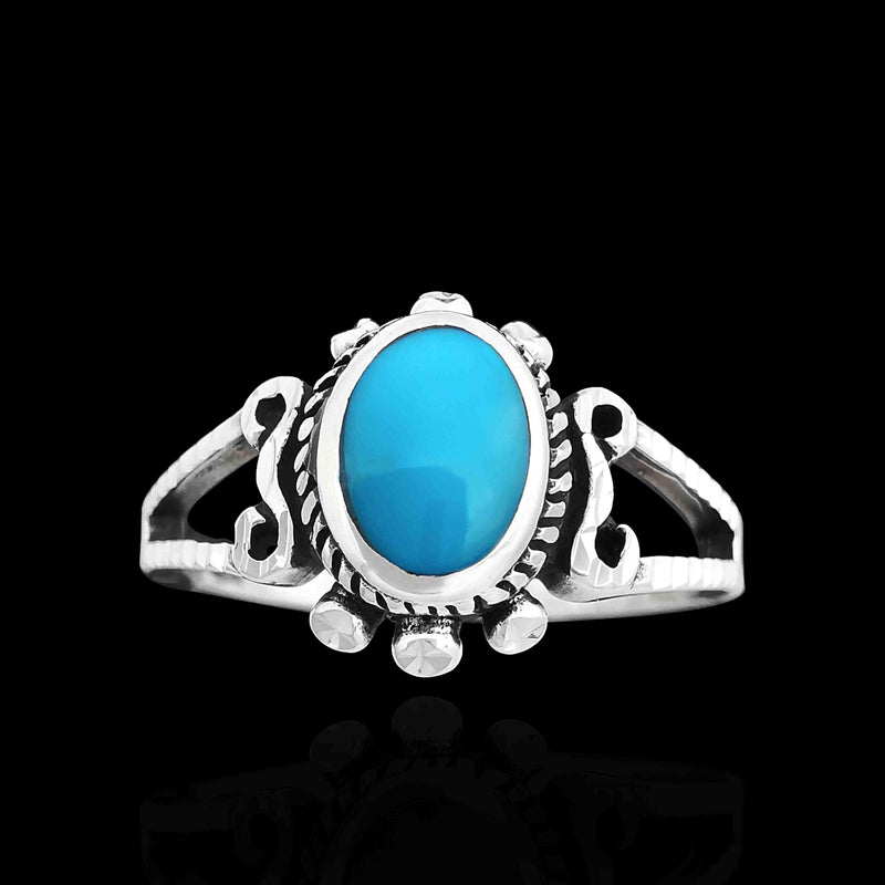 Showcased Inlay Ring - Mainland Silver