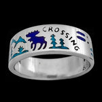 Moose Crossing Ring - Mainland Silver