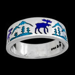Moose Crossing Ring - Mainland Silver