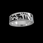 Moose Crossing Ring - Mainland Silver
