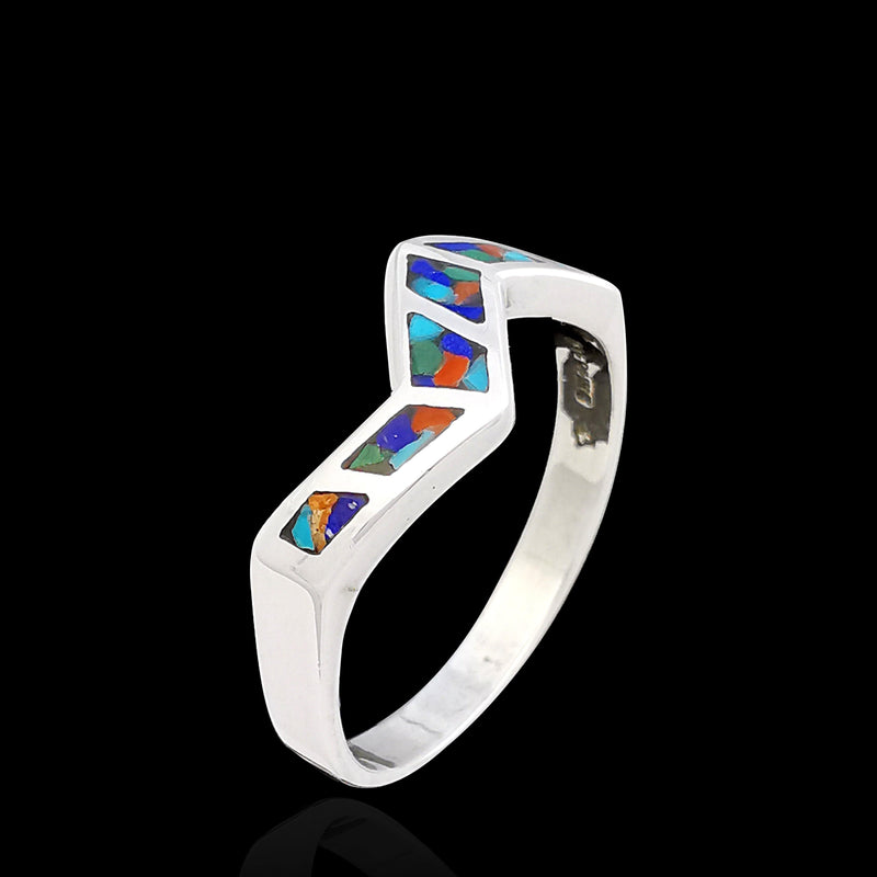 Zig-Zag Ring - Mainland Silver