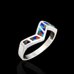 Zig-Zag Ring - Mainland Silver