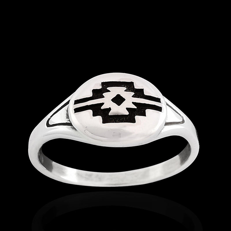 Zia Symbol Ring - Mainland Silver