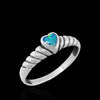 Groovy Love Ring - Mainland Silver