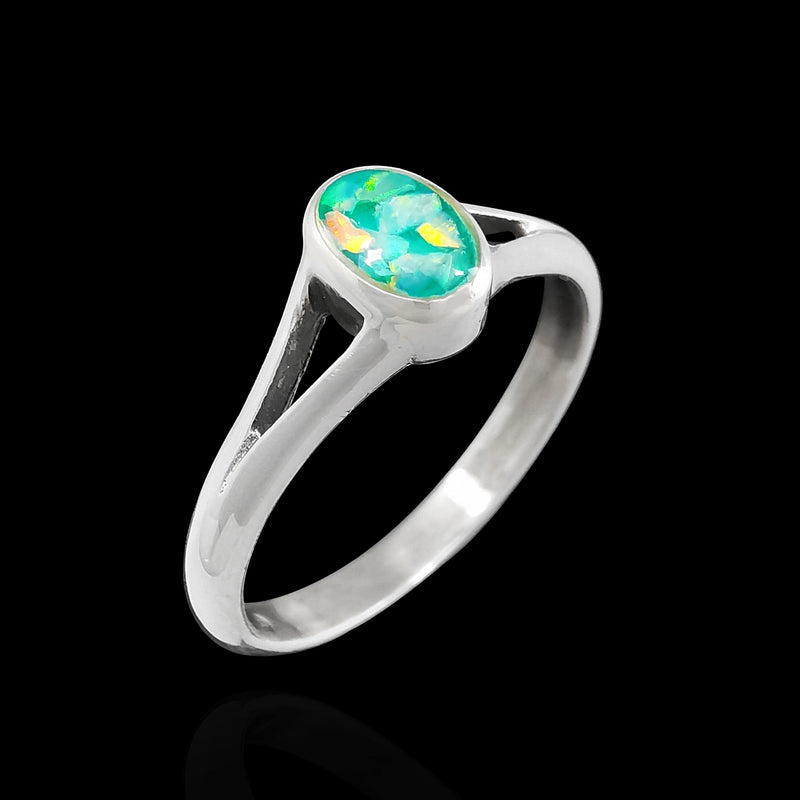 Simple Oval Ring - Mainland Silver