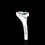 You Are My Moon and Stars Ring - Mainland Silver