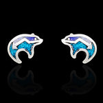 Bear & Arrow Stud Earrings - Mainland Silver