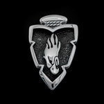 Screaming Eagle Arrowhead Pendant - Mainland Silver
