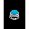 Round Face Inlay Ring - Mainland Silver