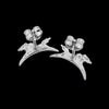 Native American Spirit Horse Earrings - Mainland Silver