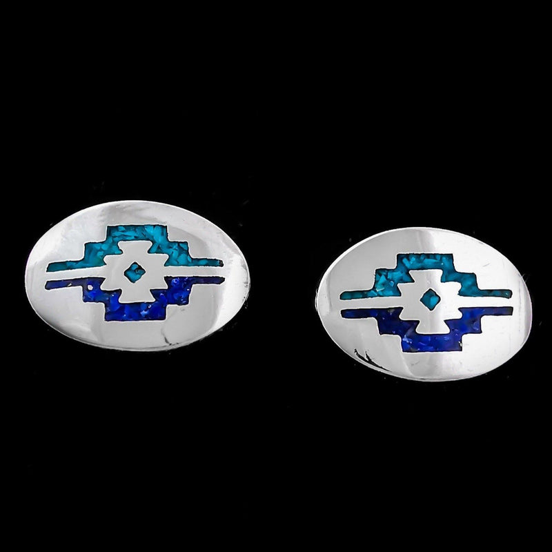 Zia Sun Stud Earrings - Mainland Silver