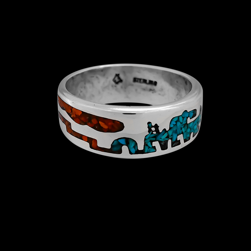 Native American Story Telling Ring