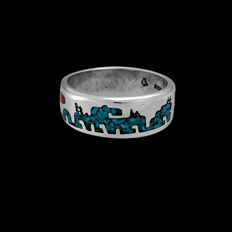 Native American Story Telling Ring