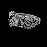 Rose on Display Ring - Mainland Silver