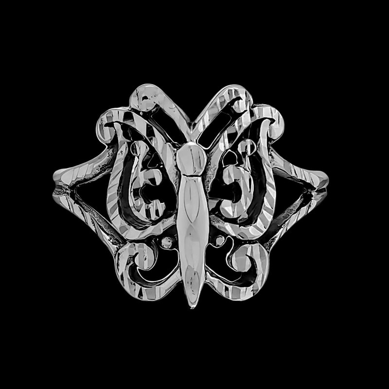 Silver Butterfly Ring - Mainland Silver