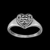 Gleaming Heart Ring - Mainland Silver