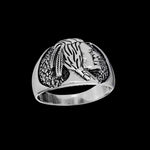 Native American Chief Ring - Mainland Silver