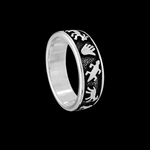 Native American Symbols Ring - Mainland Silver