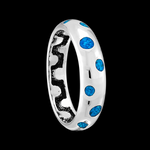 Polka Dot Ring - Mainland Silver