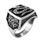Diamondback Rattlesnake Ring, Fully Customizable Ring