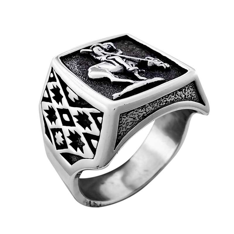 End of Trail Ring, James Fraser Ring