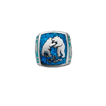 Fighting Bears Ring, Fully Customizable Ring