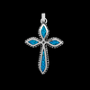Marquise Cross Pendant