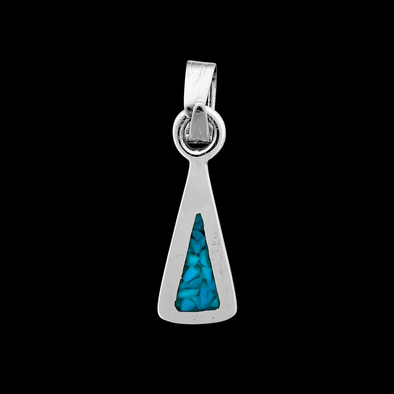 Elongated Triangular Pendant