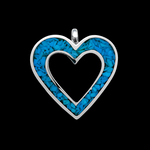 Hollow Heart Pendant